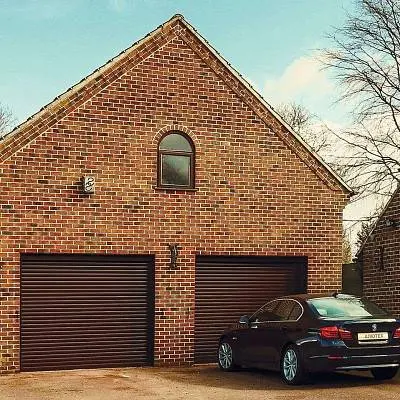 Рольворота серии Trend коричневого цвета