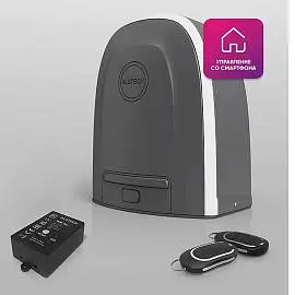 Умный привод для откатных ворот ALUTECH Roteo RTO‑2000MKIT‑Sm + модуль Wi‑fi