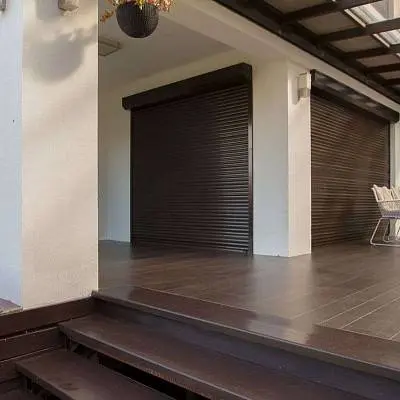 Роллетные системы ALUTECH коричневого цвета Роллетные системы ALUTECH коричневого цвета